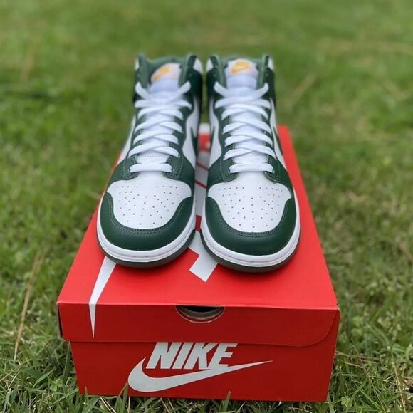 Nike Dunk High Australia Noble Green White Gold DD1399-300 Mens Size 7.5 Women 9 main image 6